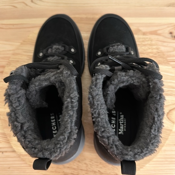 Martha Stewart x Skechers Suede Lace-Up Boots - Easy Going - Picture 6 of 8
